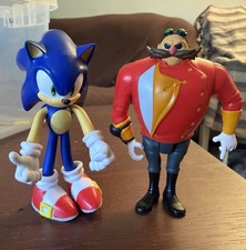 Sega Action Figure Jakks Sonic Figure And Tomy Toys Dr. Robotnik Figure