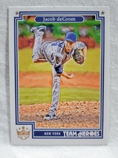 2019 Panini Diamond Kings Team Heroes Jacob deGrom #TH-20 New York Mets