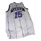 Vintage Nike Vince Carter Toronto Raptors Throwback Home White NBA Finals Jersey — photo 2