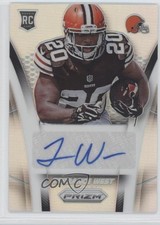 2014 Panini Prizm Auto Rookie Silver Prizm 26/125 Terrance West #AR-TW Auto 0f8