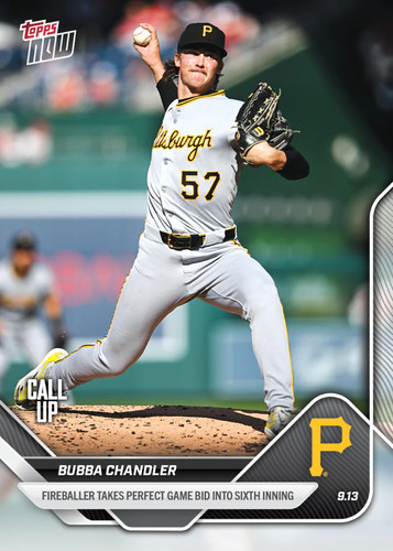 2025 Topps Now 704 Bubba Chandler