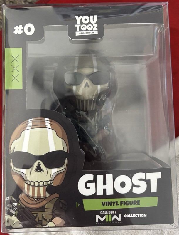 Youtooz Ghost #0 Vinyl Figure w/ Protector - Call of Duty MWII