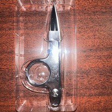 Gingher Spring-Action Knife Edge Thread Nippers Scissors, 4 1/2"