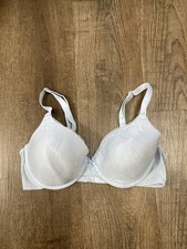 Maidenform Light Blue Lace T Shirt Bra Size 36D
