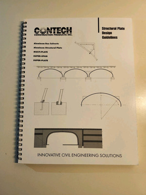 Contech Structural Plate Design Guide 2002 Innovative Civil Eng Soltns NO DISK