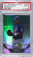 2011 Bowman Platinum Prospects Oswaldo Arcia #BPP24 PSA 10 GEM MT r7d