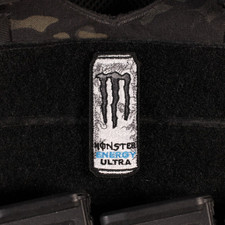 White U1tra Energy Drink Patch