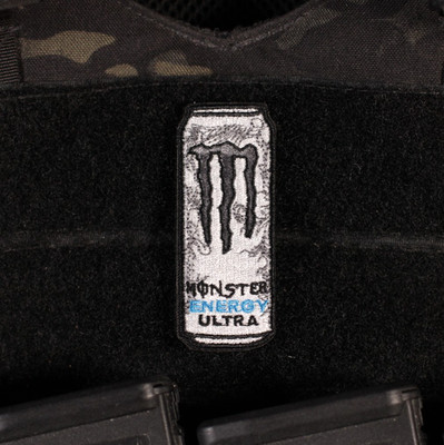 White U1tra Energy Drink Patch