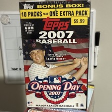 Topps 2007 Opening Day MLB Box Box Topper 66 Cards Wright Pujols Phanatic