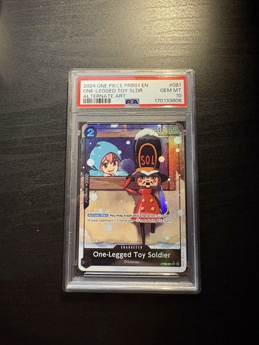 One-Legged Toy Soldier (Alternate Art) graded PSA 10 for sale on eBay