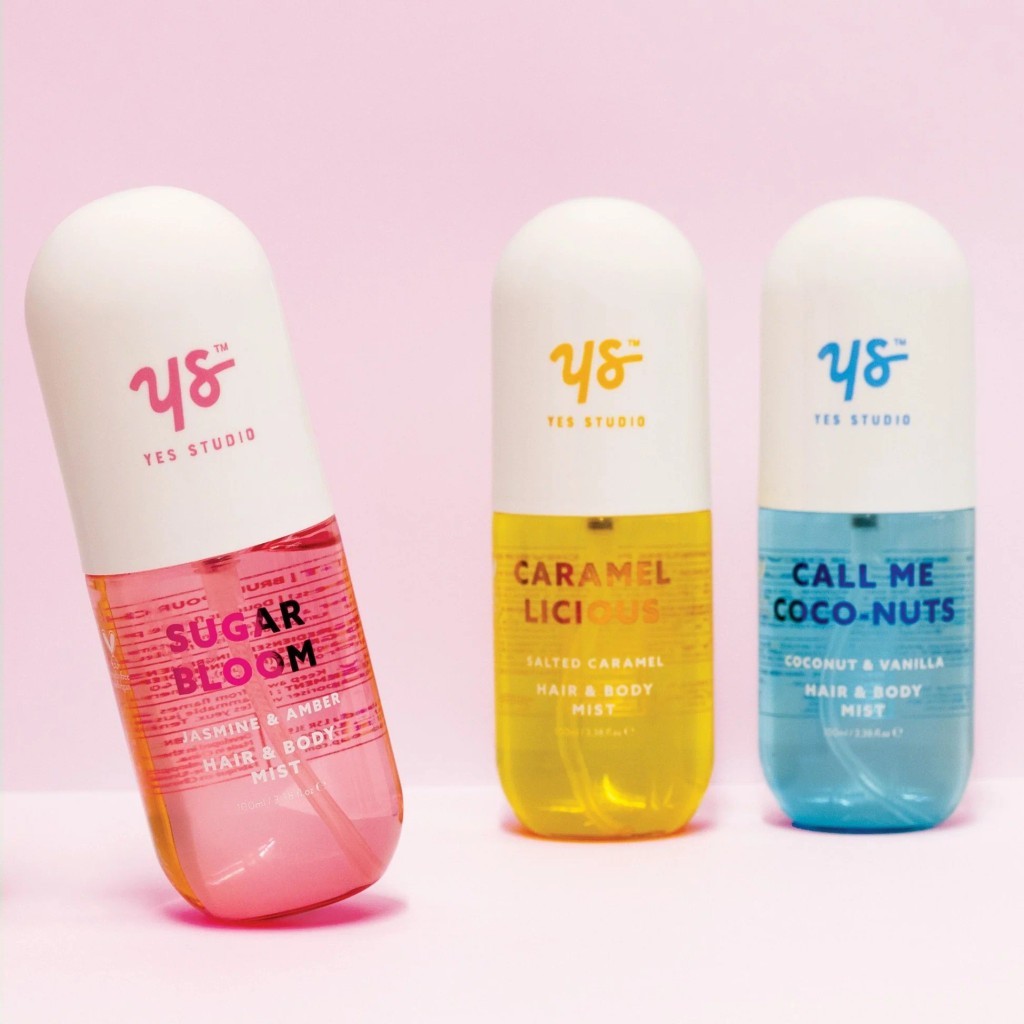Yes Studio Sugar Bloom Jasmine & Amber Fragranced Hair & Body Mist 100ml