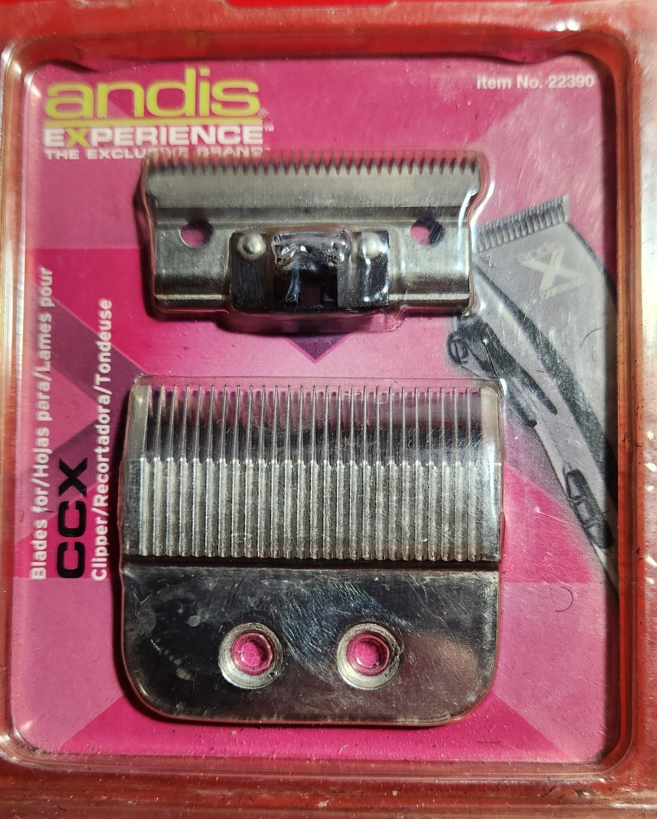 Andis Experience Clipper Model #CCX  Replacement Blade Set #