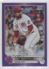 2022 Topps Chrome Purple Refractor 148/250 Antonio Santillan Tony #193 w5u