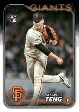 2024 Topps Update #US212 Kai-Wei Teng RC - Rookie Card San Francisco  ID:67499