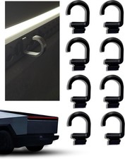 Bed Cargo Grocery Hooks 8-Pack for Cybertruck L-Track Made in USA