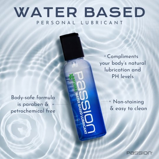 passion natural water based lubricant Passion Lubes, Water Based Lube, Passion Natural Water Based