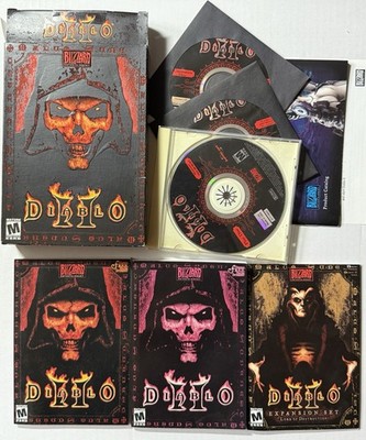 Diablo II PC Game Blizzard Entertainment Retro Video Games Untested