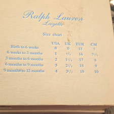 Ralph Lauren Layette Girls One-Piece 9-12M Pink/White Gingham Eyelet Bow