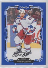 2025-26 O-Pee-Chee Blue Border Jonny Brodzinski #23 2d8
