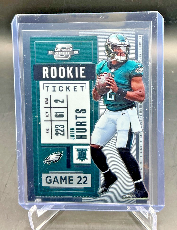 2020 Panini Contenders Optic JALEN HURTS RC #77 Eagles