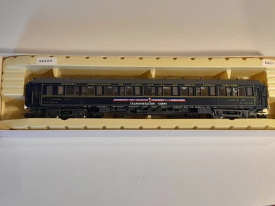 Rivarossi 2907 HO gauge US Army Transportation Corp sleeping car coach - Image 1 of 4