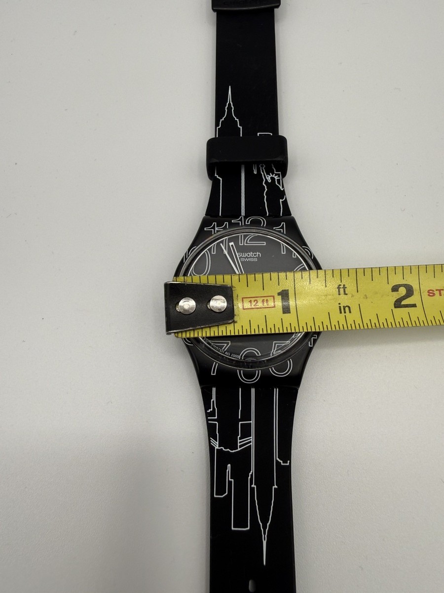 34mm Black NYC Swatch AG 2009  display picture 2