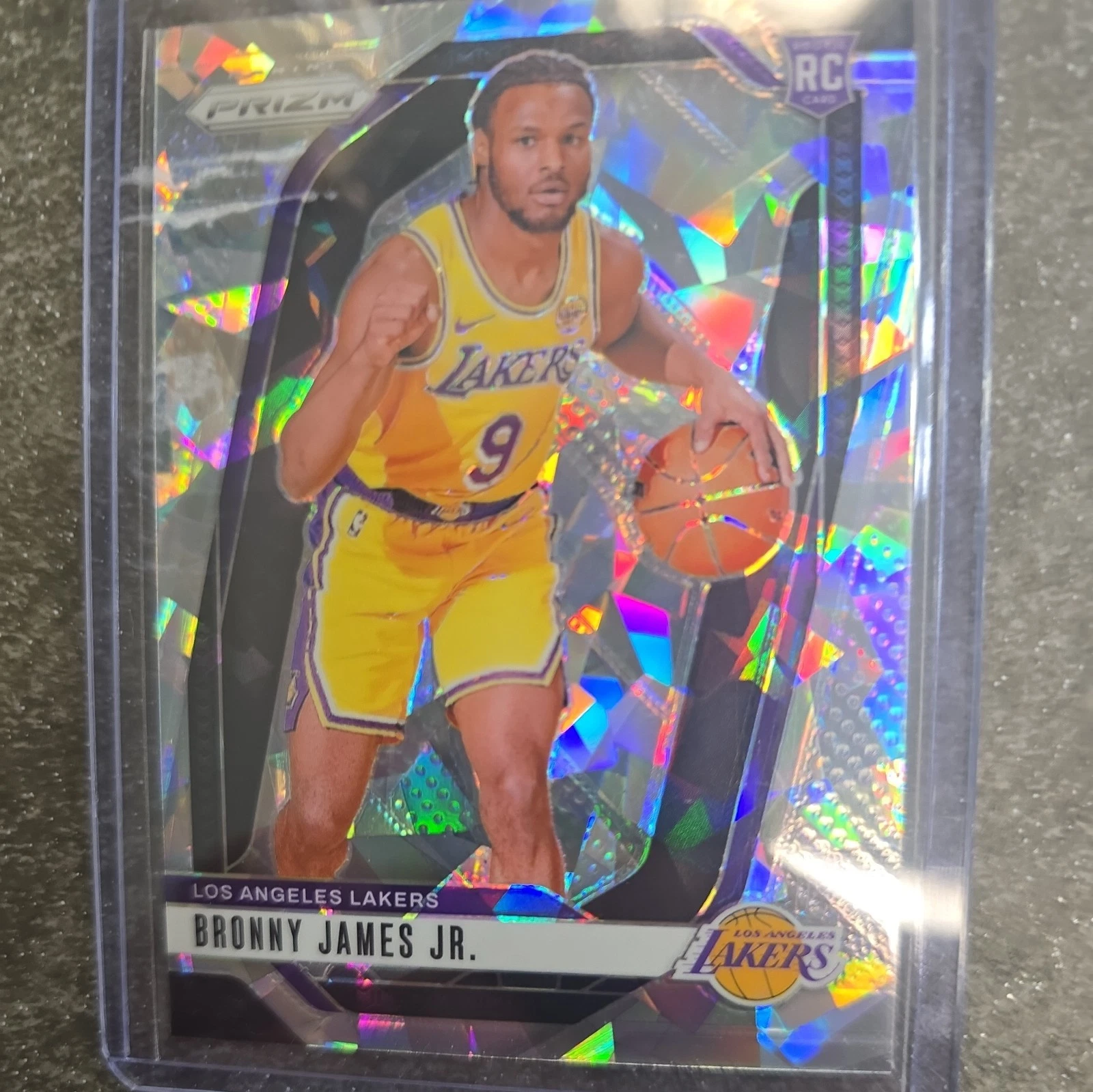 2024-25 Panini Prizm - Bronny James #243 Ice Prizm (RC)