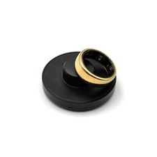 Oura Ring Gen 3 Horizon - Titanium - Size 11 - Gold - HEAVILY SCRATCHED