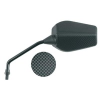 Linker RüCkspiegel Highsider Smart Typ Oem Carbon-Carbon FüR Derbi Senda