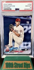 2018 Topps Series 2 Shohei Ohtani PSA 10 Pitching No. 700 Rookie Angels