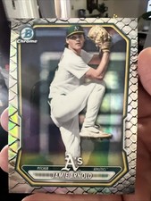 2026 Bowman Chrome Prospect #BCP-112 Jamie Arnold Reptilian Refractor