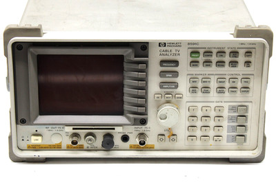 HP Hewlett-Packard 8591C Cable TV Spectrum Analyzer - Power-On Tested