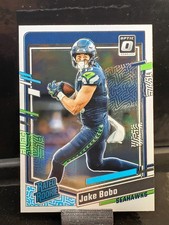 2023 Optic Rated Rookie #288 Jake Bobo Seattle Seahawks