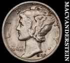 1929-S Mercury Dime- Silver- Scarce Better Date No Reserve #J4537