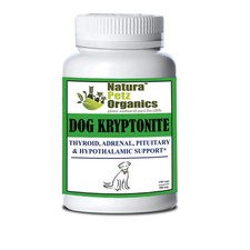 Organic Pet Systems Endocrine Support for Dogs Cats, 150 Capsules