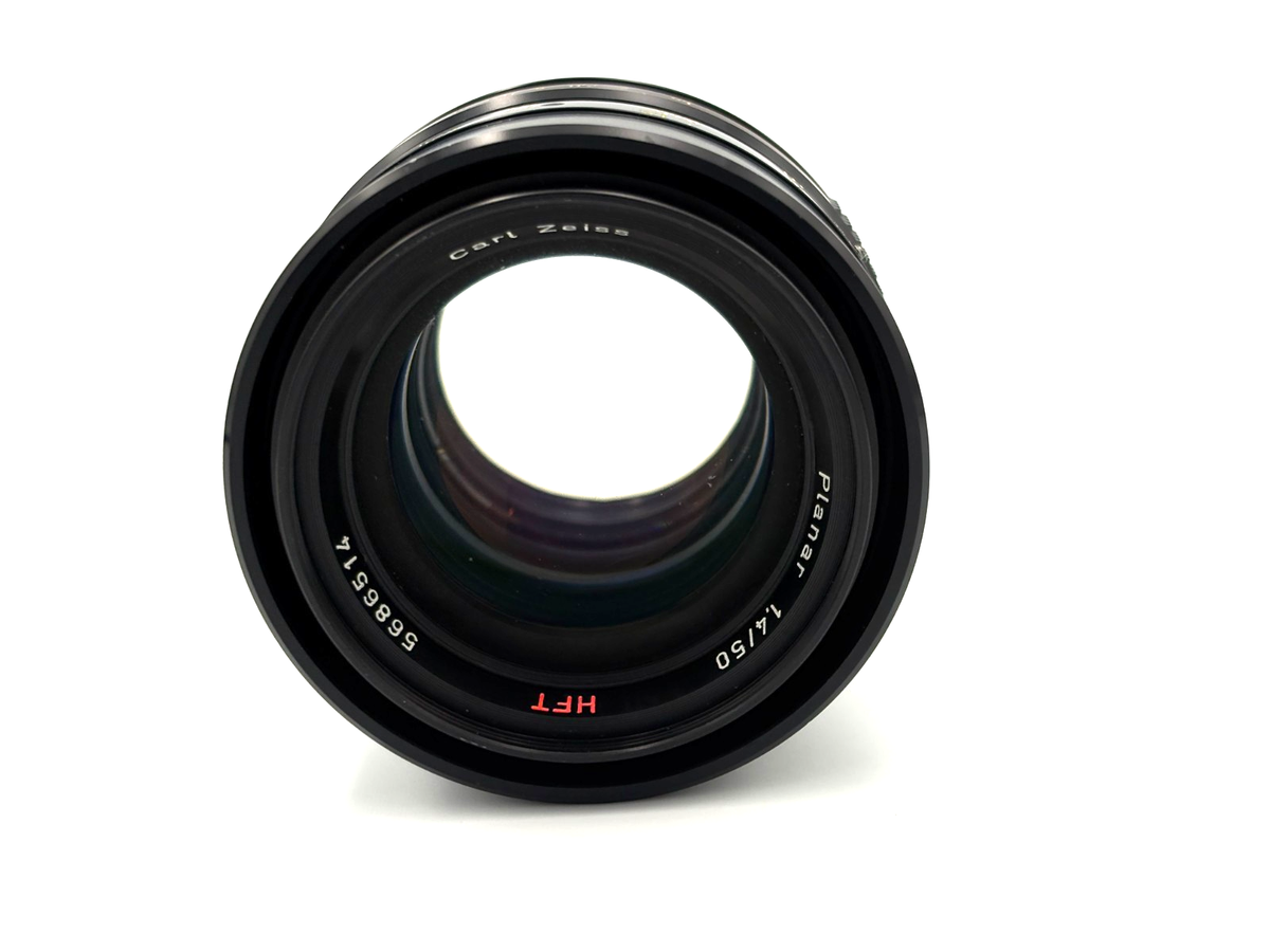 Carl Zeiss Planar 50mm f/1.4 HFT Rollei QBM Mount Lens From Japan