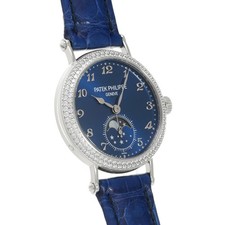 PATEK PHILIPPE Complication Moonphase 7121/200G-001 Ladies Blue Sunray #W012 4