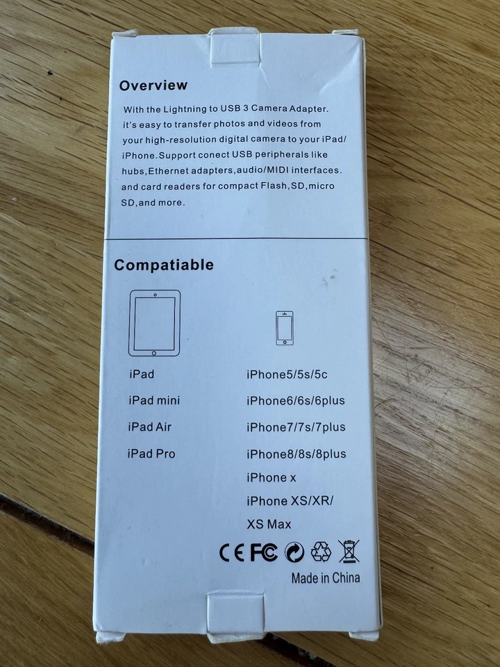 Compatible Lightning to USB 3 Camera Reader - Image 3 of 3