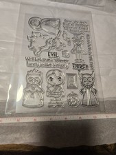 Kindred Stamp Cling Stamp Set Disney Villains Theme