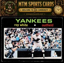1971 Topps #395 Roy White