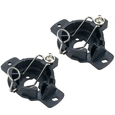2 Pcs Car H1 Headlight Bulb Base Light Bulb Conversion Adapter Replacement