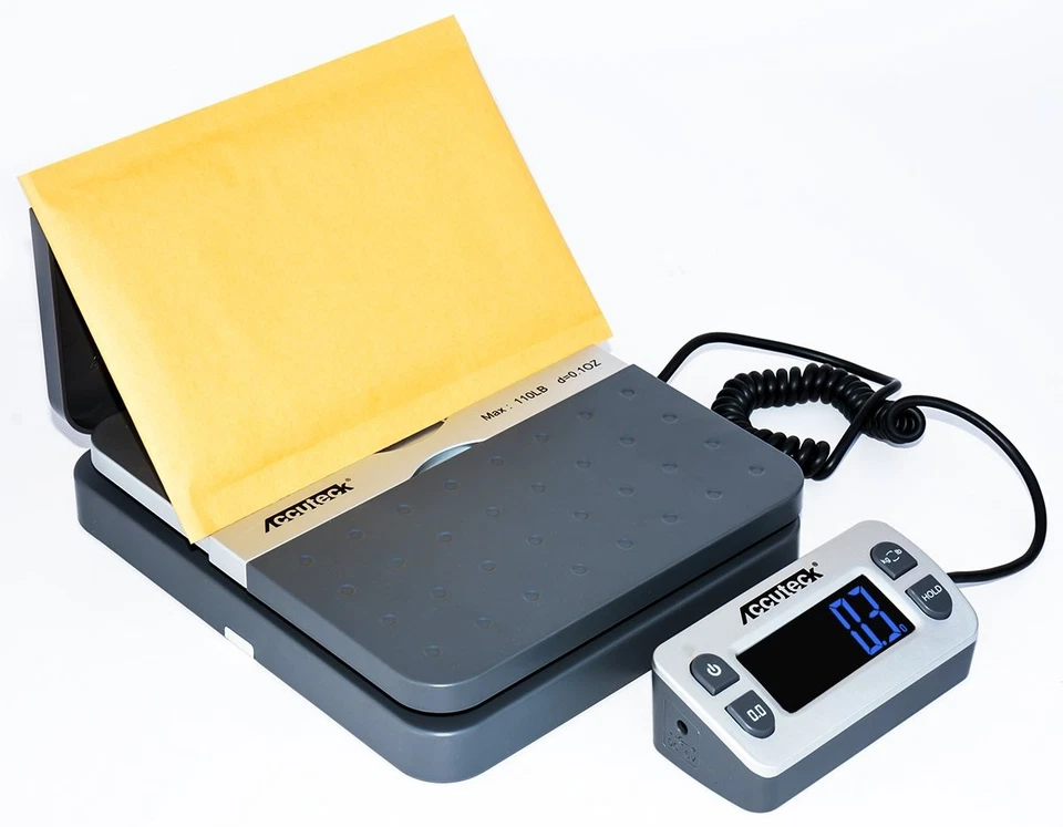 Accuteck Shippro 110Lbs Digital Postal Scale With Large Backlit Display - Image 4 of 4