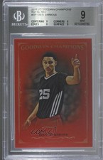 2016 Goodwin Champions Royal Red Master Set Achievements Ben Simmons BGS 9 1s6