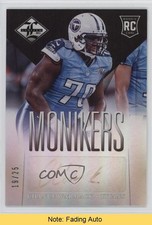 2013 Panini Limited Phenoms Monikers Gold 19/25 Chance Warmack Auto READ 14tz