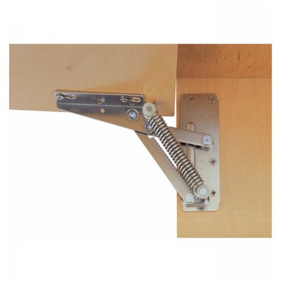 HETTICH MB-Hochklappbeschlag, 90°, 220N, 4,6kg, Lift, 10921, Stahl, silber