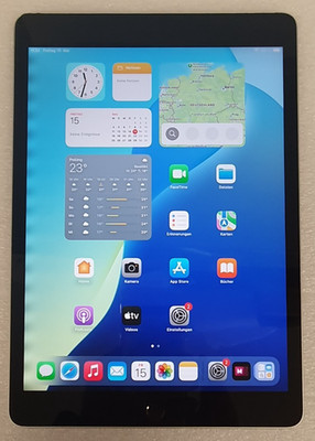Apple Ipad 9 10,2'' A2602 (2021) WiFi 64GB Grey starkes Lichthof/Spots #7747