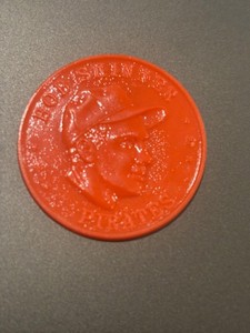 1959 Armour Coin Bob Skinner orange