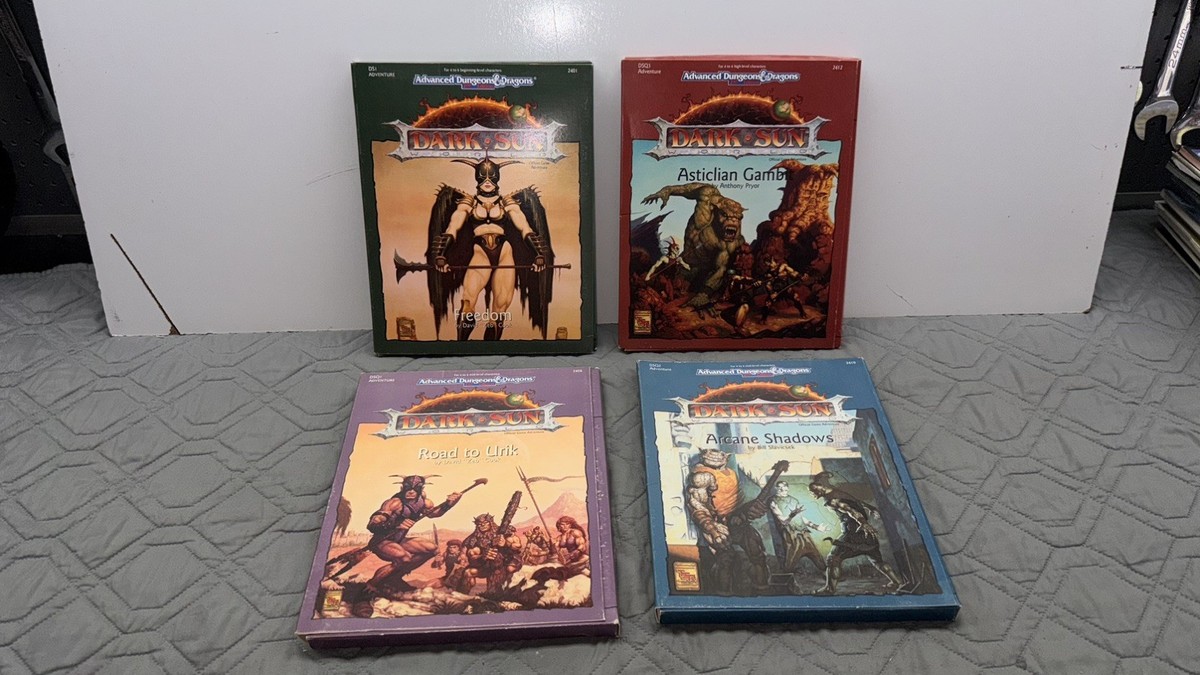 AD&D Dark Sun – Freedom – Livre Manuel Jeu De Rôle – Occasion