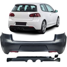 Sport Heckstoßstange mit Diffusor passt für VW Golf 6 R20 2008-2013 