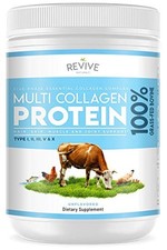 Multi Collagen Protein Powder 400g - Types I, II, III, V & X - Hydrolyzed Grass